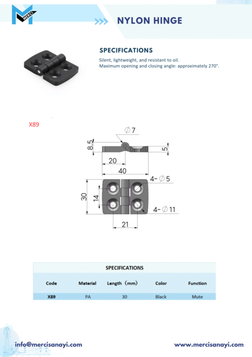 Concealed Detachable | X89