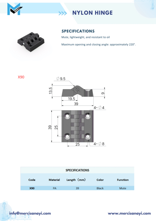 Nylon Hinge | X90