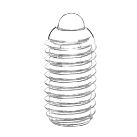 ball spring plunger - merci sanayi