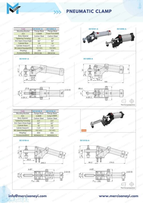 Pneumatic Clamp DC10
