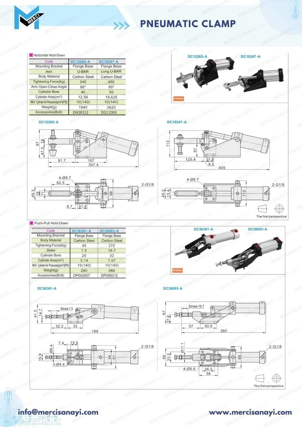 Pneumatic Clamp | DC12
