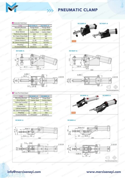 Pneumatic Clamp | DC12